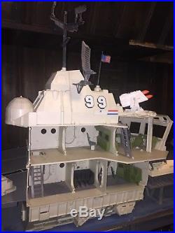Vintage 1985 GI Joe Aircraft Carrier Playset USS Flagg Vintage 1985 GI Joe Aircraft Carrier Playset USS Flagg