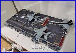08 hangar 1/72 Nimitz class aircraft carrier deck module A1 finished