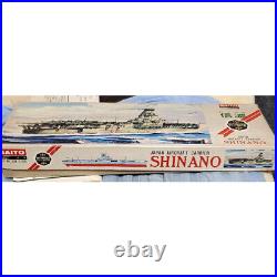 1/1000 Saito Manufacturing Co, Ltd. Japanese Navy Aircraft Carrier Shinano