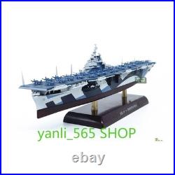 1/1000 WWII US Aircraft Carrier Ticonderoga-class Cruiser CV-14 Model Toy Withbase