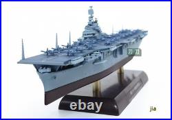 1/1000 WWII US aircraft carrier USS Essex CV-9 Model Ornament Gift Withbase