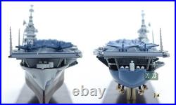 1/1000 WWII US aircraft carrier USS Franklin CV-13 Model Ornament Gift Withbase