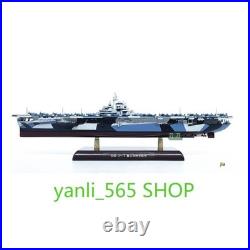 1/1000 WWII US aircraft carrier USS Franklin CV-13 Model Ornament Gift Withbase