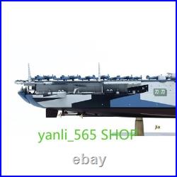 1/1000 WWII US aircraft carrier USS Franklin CV-13 Model Ornament Gift Withbase