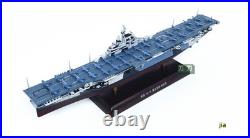 1/1000 WWII US aircraft carrier USS Franklin CV-13 Model Ornament Gift Withbase