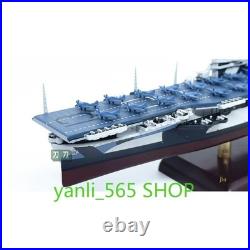 1/1000 WWII US aircraft carrier USS Franklin CV-13 Model Ornament Gift Withbase