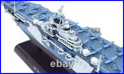1/1000 WWII US aircraft carrier USS Franklin CV-13 Model Ornament Gift Withbase