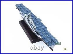 1/1000 WWII US aircraft carrier USS Franklin CV-13 Model Ornament Gift Withbase