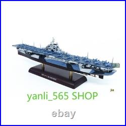 1/1000 WWII US aircraft carrier USS Franklin CV-13 Model Ornament Gift Withbase