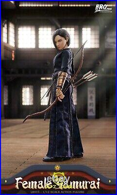 1/12 Brotoys Action Figure 6 Female Samurai Warrior LR005 In Stock