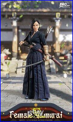 1/12 Brotoys Action Figure 6 Female Samurai Warrior LR005 In Stock