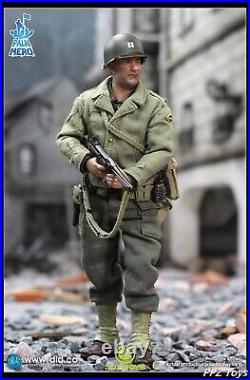 1/12 DID Military Figure WWII US 2nd Ranger Battalion Captain Miller XA80010