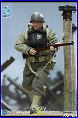 1/12 DID Military Figure WWII US 2nd Ranger Battalion Private Caparzo XA80011