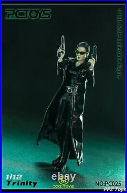 1/12 PCToys Action Figure 6 The Matrix Trinity PC025 Model Toy Collectible