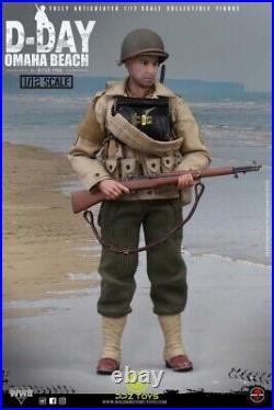 1/12 Soldier Story Military Figure WWII US 2nd Ranger Battalion Sergeant SSM005