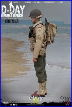 1/12 Soldier Story Military Figure WWII US 2nd Ranger Battalion Sergeant SSM005