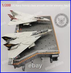 1/200 US NAVY Nimitz class aircraft carrier elevator NO. 1 finished