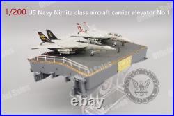 1/200 US NAVY Nimitz class aircraft carrier elevator NO. 1 finished