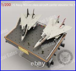 1/200 US NAVY Nimitz class aircraft carrier elevator NO. 1 finished