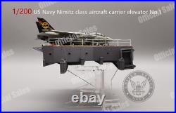 1/200 US NAVY Nimitz class aircraft carrier elevator NO. 1 finished