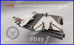 1/200 US NAVY Nimitz class aircraft carrier elevator NO. 1 finished