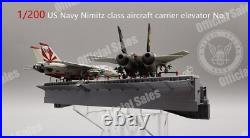 1/200 US NAVY Nimitz class aircraft carrier elevator NO. 1 finished