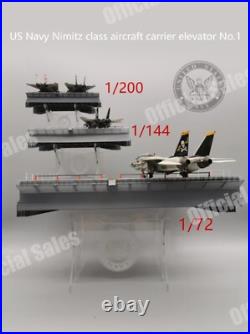 1/200 US NAVY Nimitz class aircraft carrier elevator NO. 1 finished