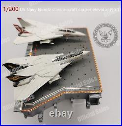1/200 US Navy Nimitz Class Aircraft Carrier Elevator No. 1 Finished Model