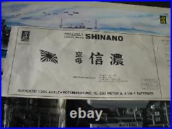 1/250 Doyshua Japanese Aircraft Carrier Shinano Plastic Model Kit MINT in Box