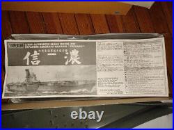1/250 Doyshua Japanese Aircraft Carrier Shinano Plastic Model Kit MINT in Box