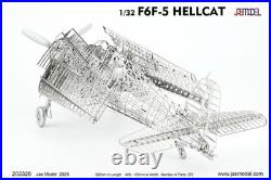 1/32 US NAVY WWII Carrier Fighter F6F-5 Hellcat PE Model JasModel 202326 1/32 US NAVY WWII Carrier Fighter F6F-5 Hellcat PE Model JasModel 202326