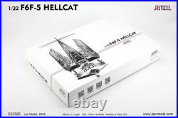 1/32 US NAVY WWII Carrier Fighter F6F-5 Hellcat PE Model JasModel 202326 1/32 US NAVY WWII Carrier Fighter F6F-5 Hellcat PE Model JasModel 202326