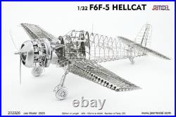 1/32 US NAVY WWII Carrier Fighter F6F-5 Hellcat PE Model JasModel 202326 1/32 US NAVY WWII Carrier Fighter F6F-5 Hellcat PE Model JasModel 202326