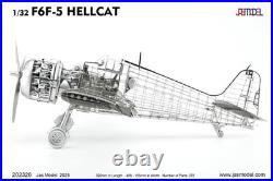 1/32 US NAVY WWII Carrier Fighter F6F-5 Hellcat PE Model JasModel 202326 1/32 US NAVY WWII Carrier Fighter F6F-5 Hellcat PE Model JasModel 202326