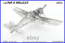 1/32 US NAVY WWII Carrier Fighter F6F-5 Hellcat PE Model JasModel 202326 1/32 US NAVY WWII Carrier Fighter F6F-5 Hellcat PE Model JasModel 202326