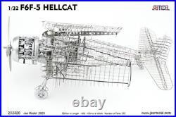 1/32 US NAVY WWII Carrier Fighter F6F-5 Hellcat PE Model JasModel 202326 1/32 US NAVY WWII Carrier Fighter F6F-5 Hellcat PE Model JasModel 202326
