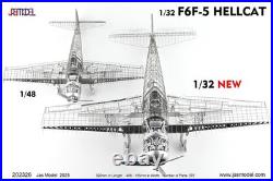 1/32 US NAVY WWII Carrier Fighter F6F-5 Hellcat PE Model JasModel 202326 1/32 US NAVY WWII Carrier Fighter F6F-5 Hellcat PE Model JasModel 202326