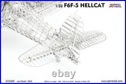 1/32 US NAVY WWII Carrier Fighter F6F-5 Hellcat PE Model JasModel 202326 1/32 US NAVY WWII Carrier Fighter F6F-5 Hellcat PE Model JasModel 202326