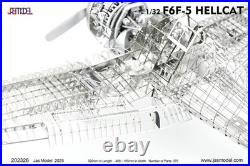1/32 US NAVY WWII Carrier Fighter F6F-5 Hellcat PE Model JasModel 202326 1/32 US NAVY WWII Carrier Fighter F6F-5 Hellcat PE Model JasModel 202326