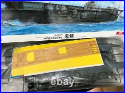 1/350 Fujimi IJN aircraft carrier Hiryu with wooden deck