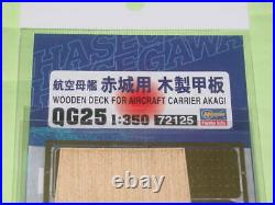 1/350 Hasegawa Qg25 Aircraft Carrier Akagi Use Wooden Deck