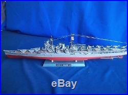 1/350 JAPANESE AIRCRAFT CARRIER CRUISER MOGAMI BUILT & PAINTED