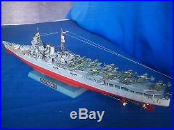 1/350 JAPANESE AIRCRAFT CARRIER CRUISER MOGAMI BUILT & PAINTED