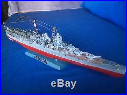 1/350 JAPANESE AIRCRAFT CARRIER CRUISER MOGAMI BUILT & PAINTED