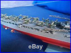 1/350 JAPANESE AIRCRAFT CARRIER CRUISER MOGAMI BUILT & PAINTED