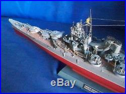 1/350 JAPANESE AIRCRAFT CARRIER CRUISER MOGAMI BUILT & PAINTED