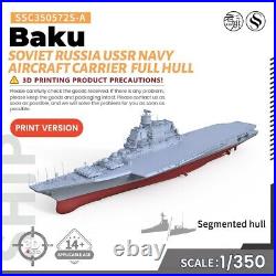 1/350 Soviet Russia USSR Navy BaKu Aircraft Carrier Full Hull