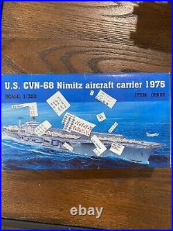 1/350 Trumpeter CVN-68 Nimitz 1975 aircraft carrier Built