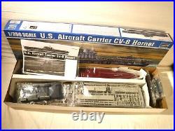 1/350 Trumpeter US Navy Aircraft Carrier CV 8 Hornet with B25 B Bombers # 05601