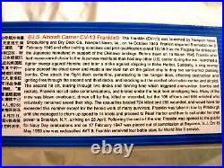 1/350 Trumpeter US Navy Aircraft Carrier USS Franklin 1944 # 05604 Typo on Box